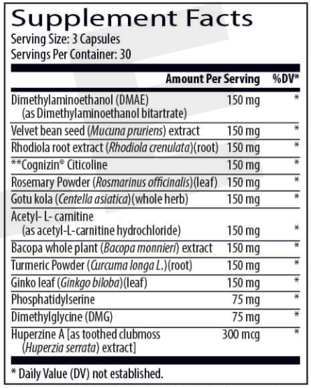 Brain C-13 Supplement Facts